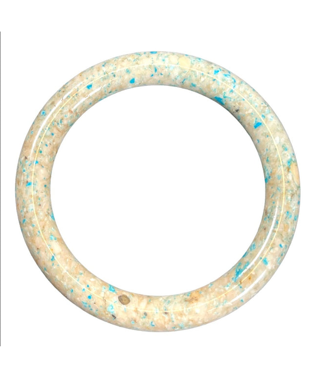 Lovely solid Kyanite stone bangle heavy