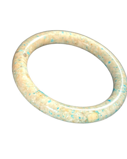 Lovely solid Kyanite stone bangle heavy