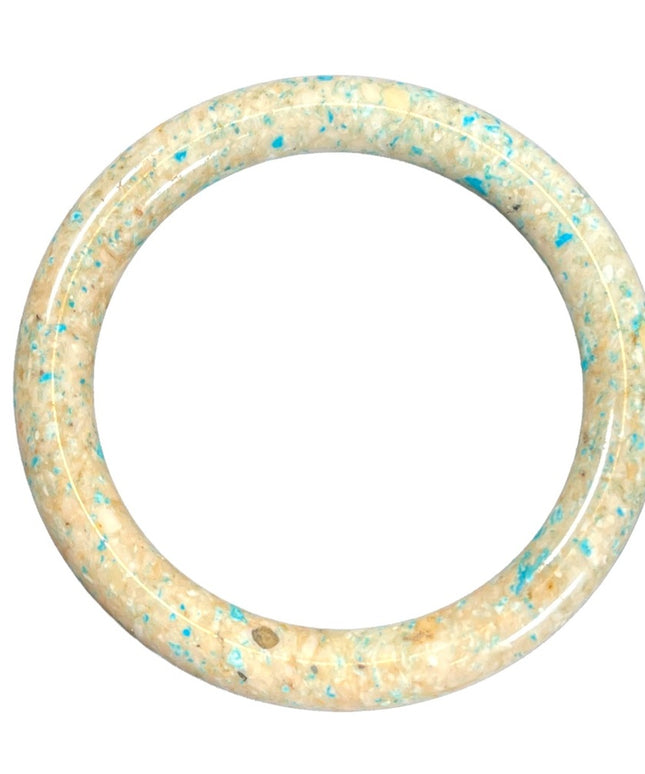 Lovely solid Kyanite stone bangle heavy