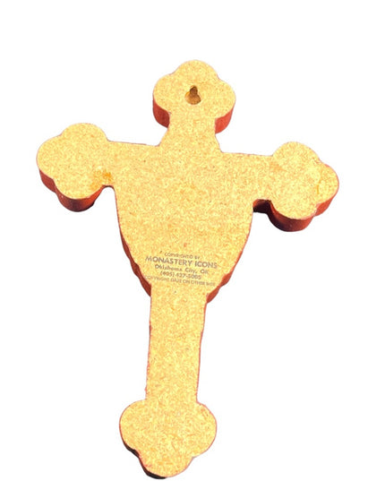 Monastery Icons The King of glory Religious Jesus cross hand made crucifix wall