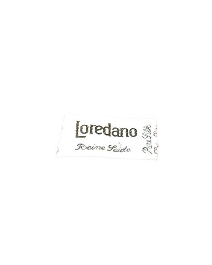 Vintage 1960s Loredano France French Silk sheer scarf abstract orange pink