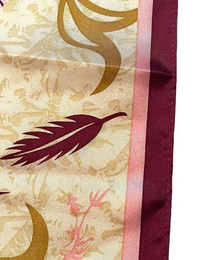 Ford Motor Company Silk Scarf, Warriors in Pink tribal pink