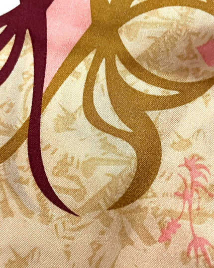 Ford Motor Company Silk Scarf, Warriors in Pink tribal pink
