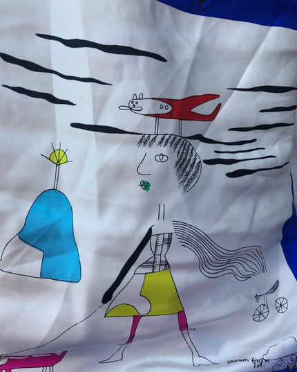 MAX Mara Vintage 1991 scarf Rare Awesome MAXMARA