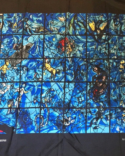 MUSEUM ARTIFACTS Silk United Nations NY  Chagall