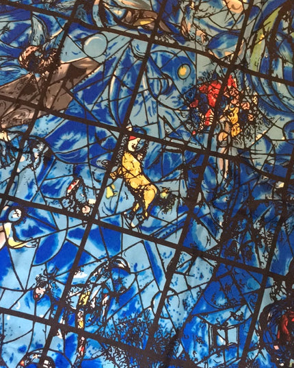 MUSEUM ARTIFACTS Silk United Nations NY  Chagall