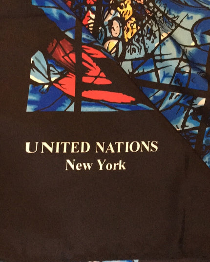 MUSEUM ARTIFACTS Silk United Nations NY  Chagall
