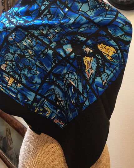 MUSEUM ARTIFACTS Silk United Nations NY  Chagall