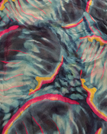 Emanuel Ungaro Silk scarf wrap shawl psychedelic