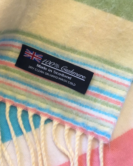 Scottish 100% Cashmere Scarf Beauty!