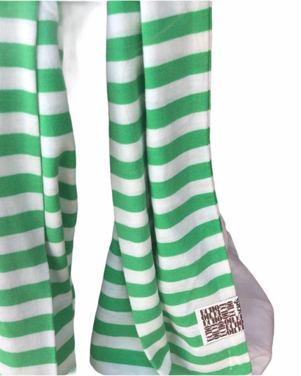 NWT VTG Echo Green white stripe  scarf nautical
