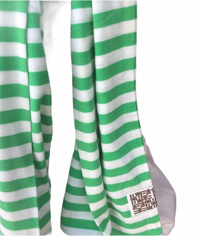 NWT VTG Echo Green white stripe  scarf nautical