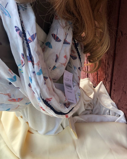 ANN Taylor Loft Summer infinity scarf