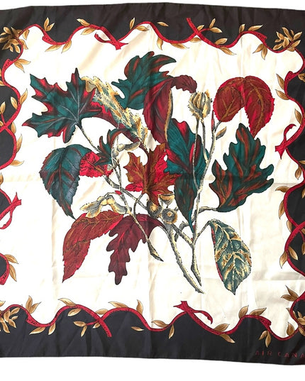 Air Canada polyester Maple leaf scarf