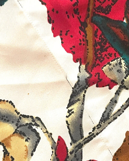 Air Canada polyester Maple leaf scarf