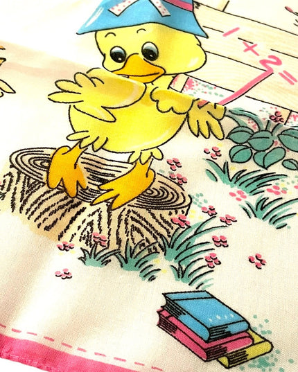 Vintage 1970s Duck cotton Hankey NWT hankerchief