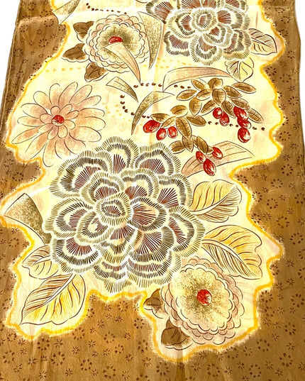 VintGe 1990s Silk floral Liz Claiborne Scarf