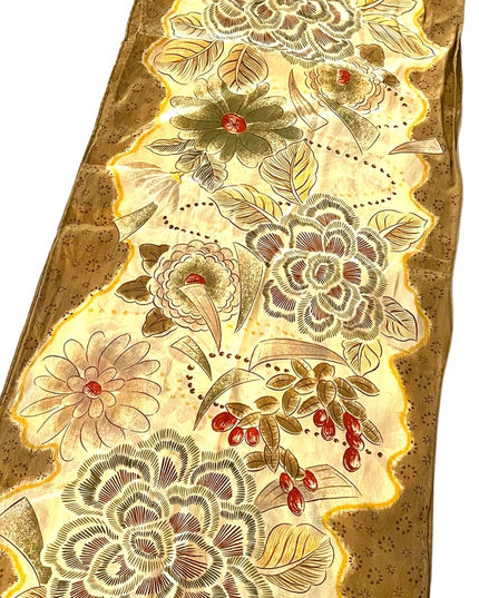 VintGe 1990s Silk floral Liz Claiborne Scarf