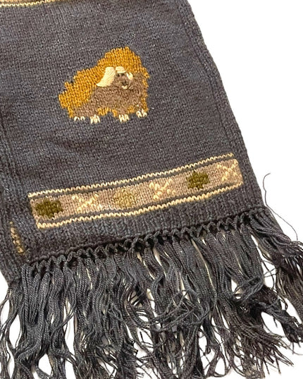 Qiviuk Merino wool Handknit Luxury Peru Lamb scarf Was 299$ USD Winter