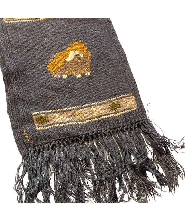 Qiviuk Merino wool Handknit Luxury Peru Lamb scarf Was 299$ USD Winter