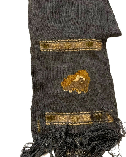 Qiviuk Merino wool Handknit Luxury Peru Lamb scarf Was 299$ USD Winter