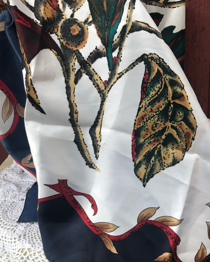 Air Canada Fall Maple leaves scarf beautiful!
