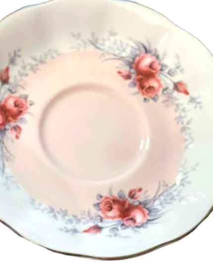 Royal Albert Rose Marie Series “sunset” tea cup and saucer circa 1960-1970. HTF