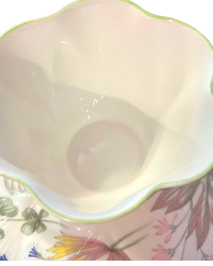 Vintage SHELLEY Tea cup and saucer floral Bone China England flowers