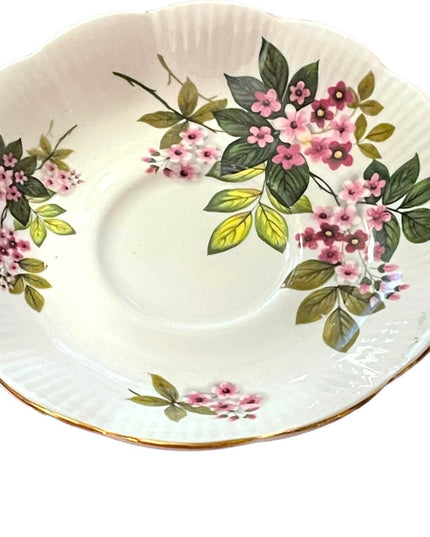 Vintage Royal Albert purple flower Fine Tea cup & saucer  England
