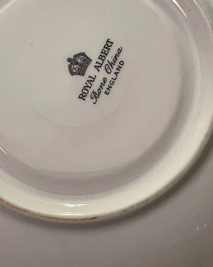Vintage Royal Albert purple flower Fine Tea cup & saucer  England