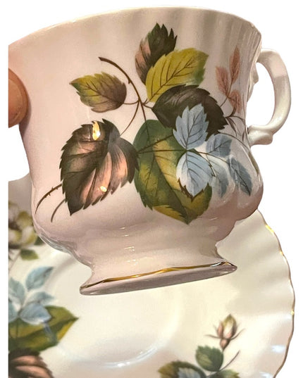 Vintage Royal Albert Tea cup and Saucer floral flowers bone china England