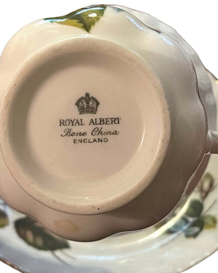 Vintage Royal Albert Tea cup and Saucer floral flowers bone china England