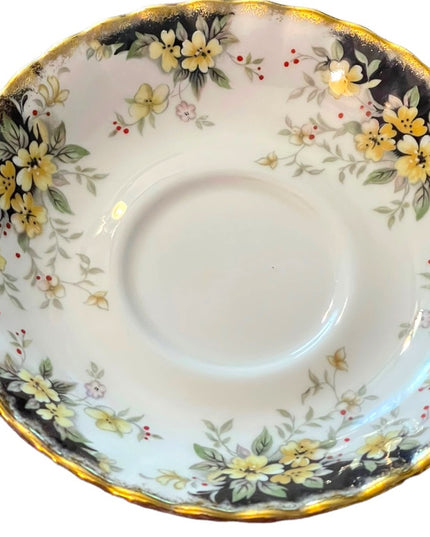 Vintage Royal Albert Royal Ascot Floral flowers tea cup & saucer set England