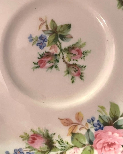 Vintage Royal Albert Moss Rose Tea cup & Saucer bone china England floral