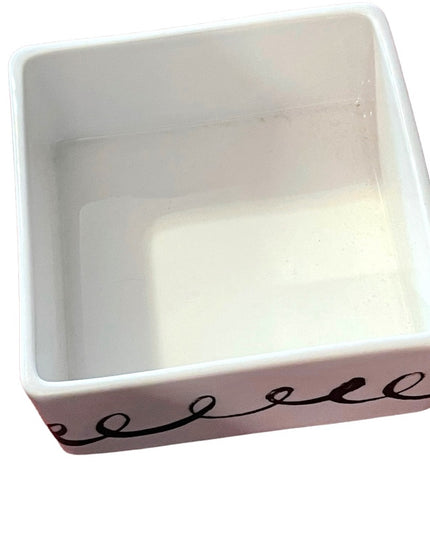 Kate Spade retired Happily Ever After Bridal Party keepsake box ceramic 4.5”