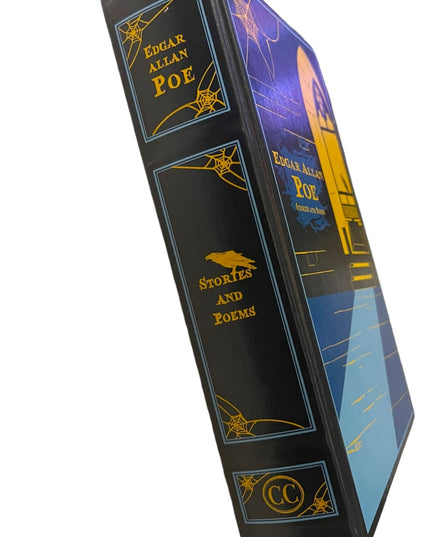 Hard Cover gold gilt edge Edgar Allen Poe stories & poems BOOK