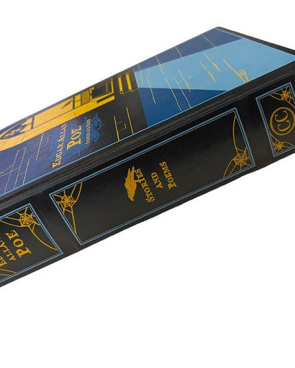 Hard Cover gold gilt edge Edgar Allen Poe stories & poems BOOK