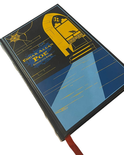 Hard Cover gold gilt edge Edgar Allen Poe stories & poems BOOK