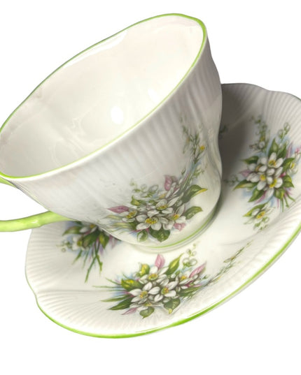 Vintage Royal Albert Orange Blossom time series Tea cup & saucer set England