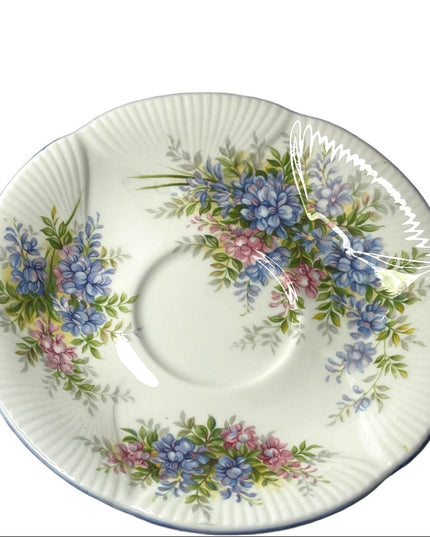 Vintage Royal Albert Wisteria Blossom Series Tea cup & Saucer bone China England