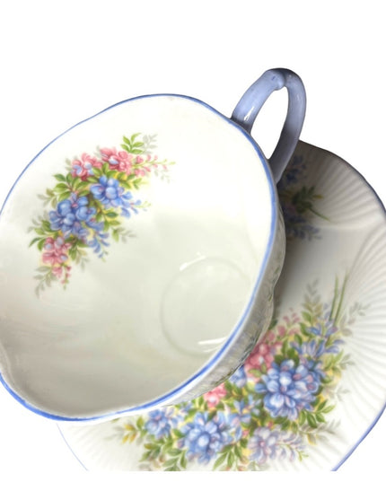 Vintage Royal Albert Wisteria Blossom Series Tea cup & Saucer bone China England