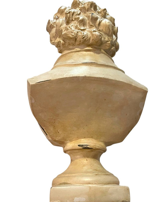 Vintage Beethoven Resin Heavy statue bust