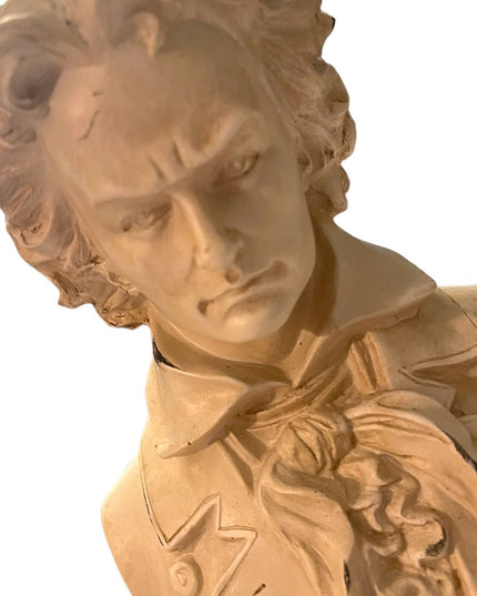 Vintage Beethoven Resin Heavy statue bust