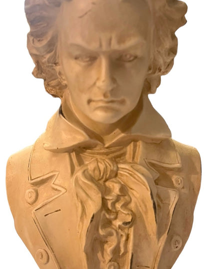 Vintage Beethoven Resin Heavy statue bust