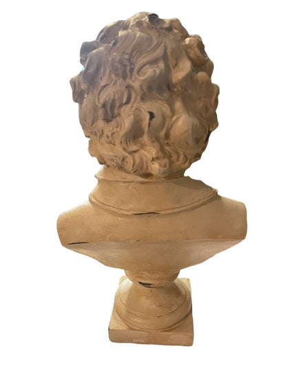 Vintage Beethoven Resin Heavy statue bust