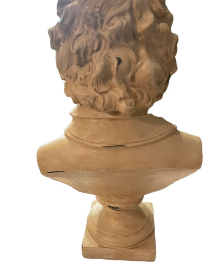 Vintage Beethoven Resin Heavy statue bust