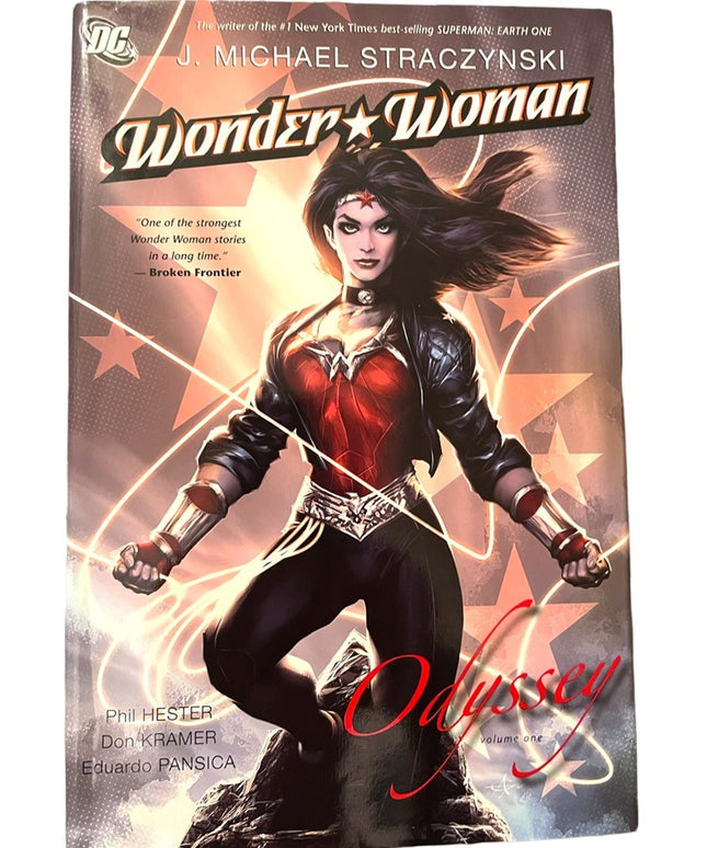 Wonder Woman: Odyssey Vol.  J. Michael Straczynski HC C2011 VG Cond DC Comics