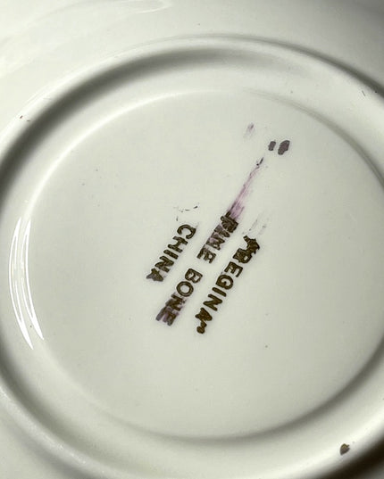 - Vintage Regina Crinoline lady Tea cup & saucer bone china England