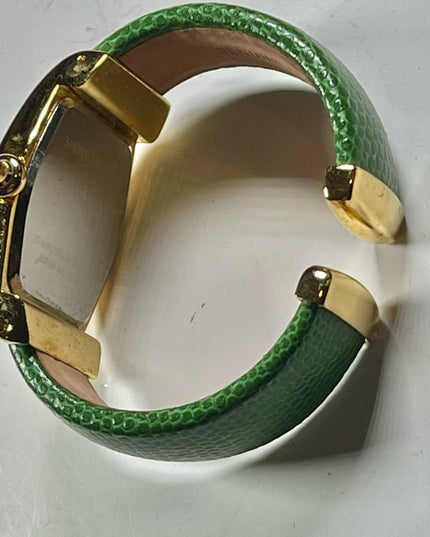 Joan Rivers Green bangle boxed watch