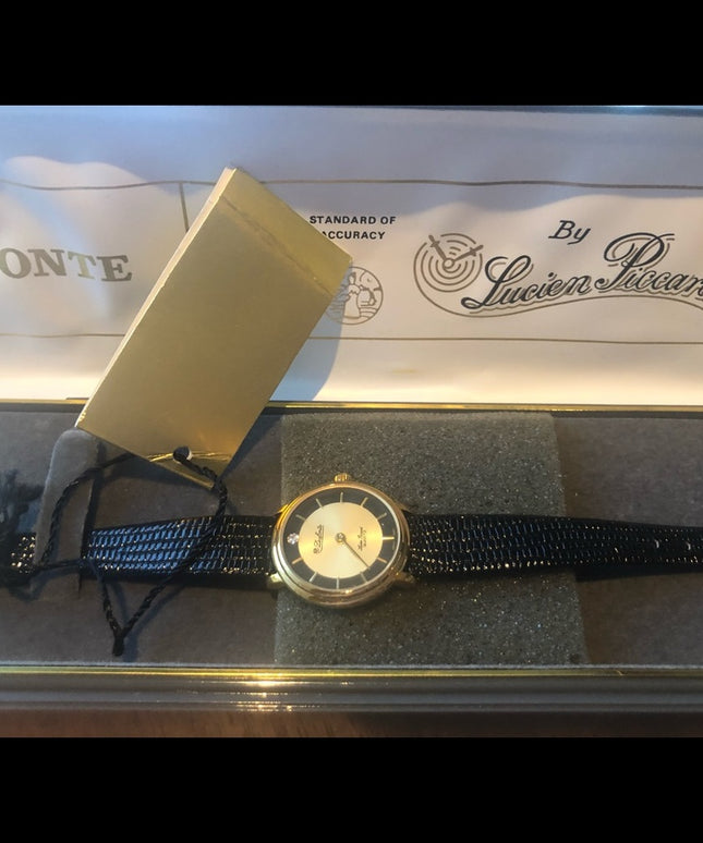 Vintage Luciene Picard vintage watch in orig plastic box